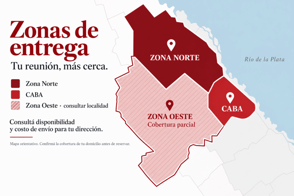 Zonas de cobertura el rey pata
